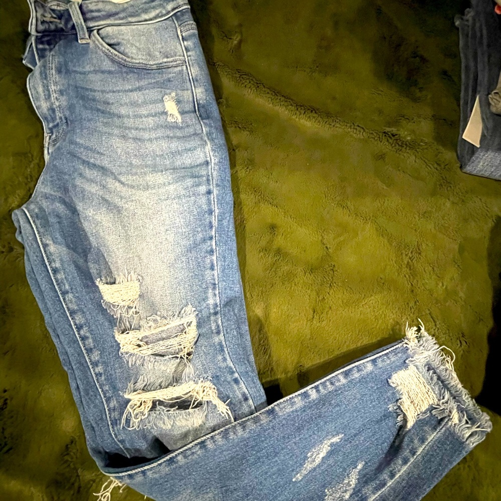 Kan can high rise skinny jeans